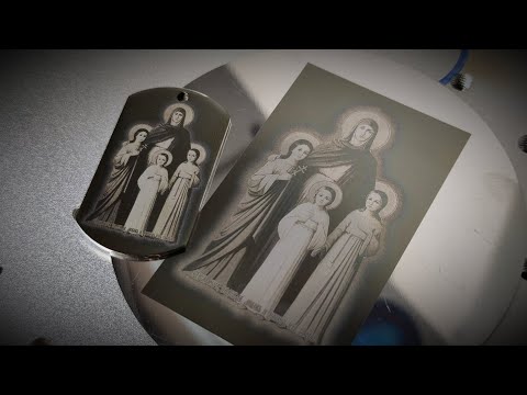 Видео: Фотогравировка икон - это всегда легко!