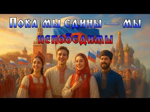 Видео: "Пока мы едины — мы непобедимы" AI Cover на "el pueblo unido jamás será vencido" | Suno AI 4.5