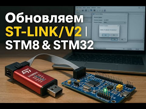 Видео: Как обновить программатор ST-LINK/V2 STM8 & STM32 DEBUGGER && PROGRAMMER Как? 2025 10 19 05 01 24