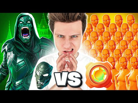 Видео: ДУМ VS 99 БРОНЗ в Фортнайт
