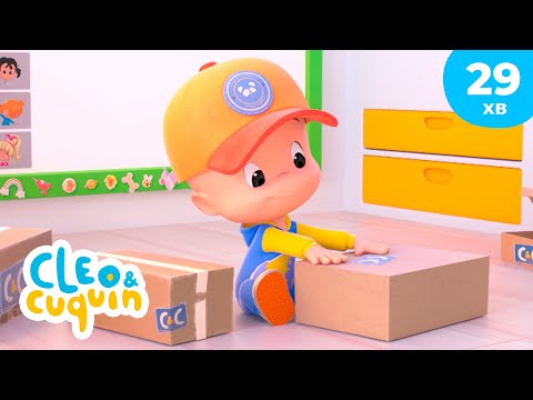 Видео: Клео та Кукiн 📦 Служба доставки ✉️ Улюблені дитячі мультики 🎬 Cleo & Cuquin