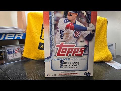 Видео: Обновление Topps 2025 года: бейсбольная коробка для хобби⚾️🔥⚾️Самый большой хит в истории канала ...