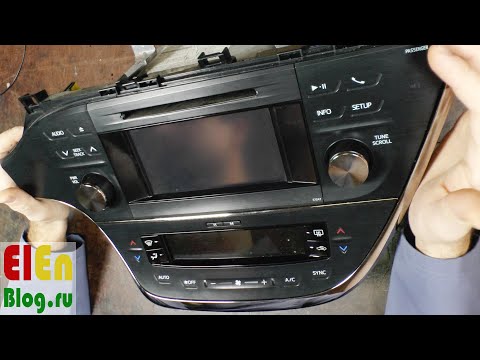 Видео: Пищит даже когда выключено. Toyota Radio 8614007010