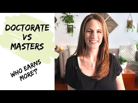 Видео: Зарабатывают ли психологи больше, чем имеющие степень магистра в частной практике?
