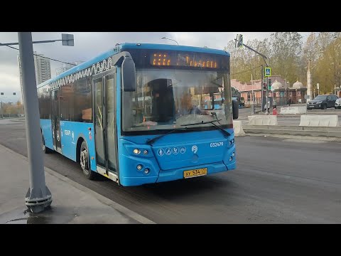 Видео: Автобус №238к. Микрорайон 4 "Д" Отрадного - Станция Лосиноостровская - Микрорайон 4 "Д" Отрадного