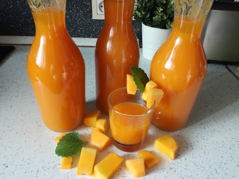 Видео: Домашний сок из Тыквы и Моркови с мякотью . Просто ! Вкусно ! Полезно !