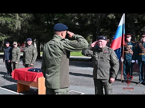 Видео: Офицеры Росгвардии Приангарья впервые стали обладателями знака отличия 1-й степени спецназа