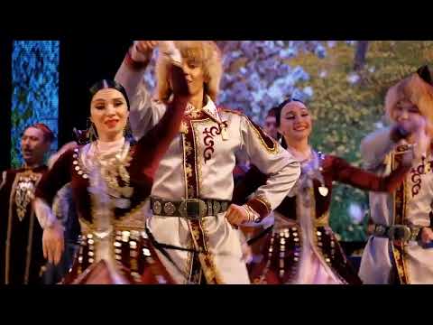 Видео: У Шатра - Ансамбль песни и танца "Мирас"