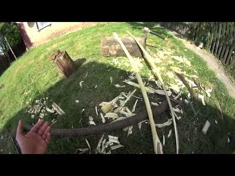 Видео: Деревянные луки из акации.