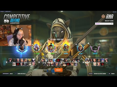 Видео: ЛУЧШАЯ Ана — АСПЕН! Игровой процесс 19-го сезона Overwatch 2, топ-500