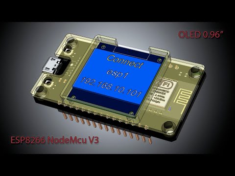 Видео: Flprog. WI-FI информер. (ESP8266, OLED 0.96)