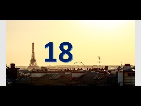Видео: Урок 18/ Начинаем Говорить На Французском/ Французский Для Начинающих