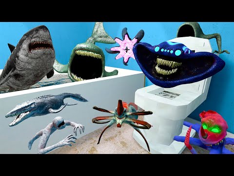 Видео: ЭЛЬ ГРАН МАЙЯ БЛУП МЕГАЛОДОН ПОЖИРАТЕЛЬ ОСЬМИНОГ МОРСКИЕ МОНСТРЫ В БОЛЬШОМ ТАУЛЕТЕ Gmod