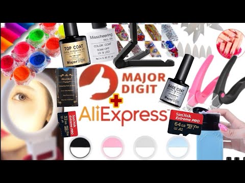 Видео: Алиэкспресс 🛍️ распаковка посылок 🛍️ товары для ногтей 🛍️ AliExpress Стемпинг клеем для фольги