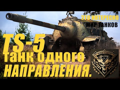 Видео: TS-5. Танк одного направления. Стоит ли брать этот пт? И как на нем играется в 2023?