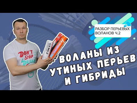 Видео: Разбор перьевых воланов часть 2