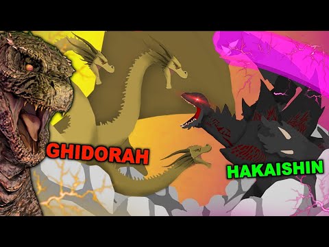 Видео: Реакция Хакайшин Годзиллы против Гидоры