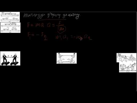 Видео: Ньютондун үчүнчү закону
