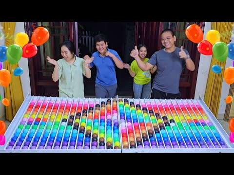 Видео: Головоломка с шариками, весёлая семейная игра для тренировки мозга ☆ Уровень 186