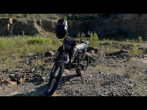 Видео: ENDURO на МОТОЦИКЛЕ SPARK SP250P-2 (БЕЗДОРОЖЬЕ, ГОРКИ)