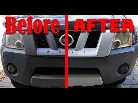 Видео: Покраска Xterra Plastics, часть 1