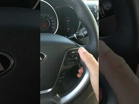 Видео: Работа круиз контроля Киа Рио 3 от штатных кнопок на руле