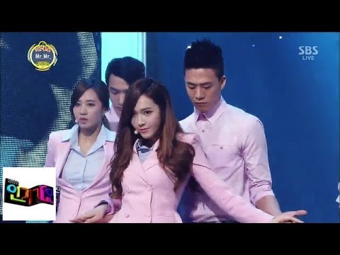 Видео: [Поколение девочек] - Мистер Мистер Мистер Мистер @ Popular Inkigayo 140316