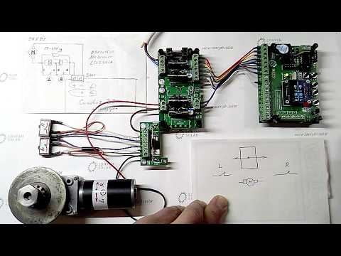Видео: Концевые выключатели для актуатора, DC-мотора, привода. Схема включения концевиков с диодами