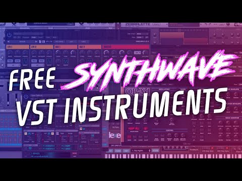Видео: 7 лучших БЕСПЛАТНЫХ VST-инструментов для Synthwave!