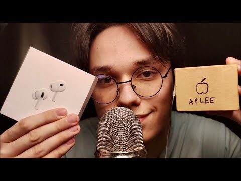 Видео: АСМР С КОРОБОЧКАМИ ДЛЯ 100% МУРАШЕК