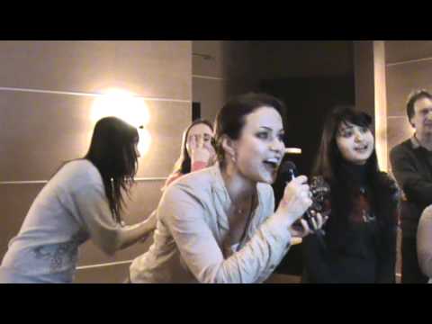 Видео: Мария Берсенева   "Остров невезения" (караоке)   01.10.2011