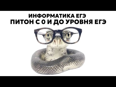 Видео: питон с 0 и до уровня егэ | информатика егэ