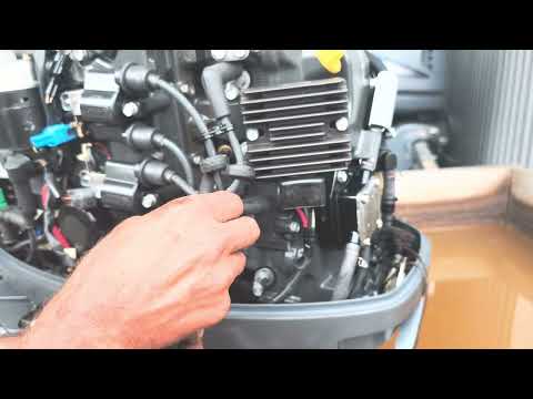 Видео: Замер компрессии Yamaha F50, 1027723, Seamotors, Владивосток 