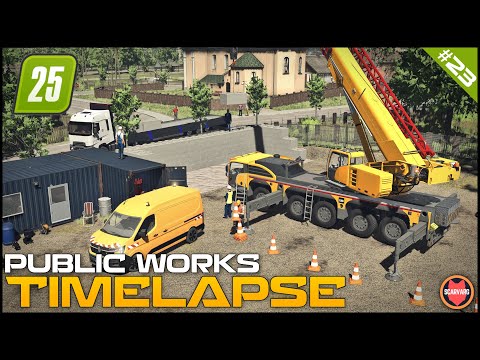 Видео: 🚧 Завершение строительства бетонного дома из блоков Lego с помощью крана Terex ⭐ FS25 Zielonka Ro...