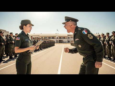 Видео: Офицер унизил молодую инспекторшу перед строем… не знал, что она уполномочена выше него