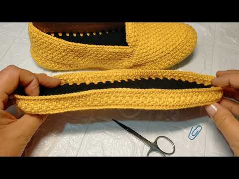 Видео: Вязанный макас на подошвах