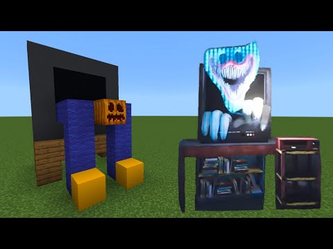 Видео: Poppy Playtime: Телевизионный кошмар Huggy Waggy Addon в Minecraft PE