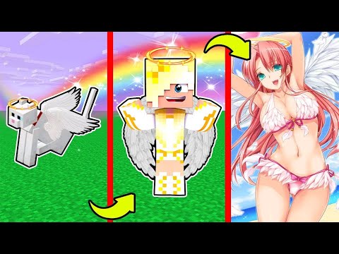 Видео: КАК МЕНЯЛАСЬ ДЕВУШКА КОШКА АНГЕЛ И ЕЁ ЖИЗНЕННЫЙ ЦИКЛ В МАЙНКРАФТ ЭВОЛЮЦИЯ КОШКИ АНГЕЛА МУЛЬТИК