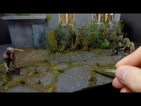 Видео: ДИОРАМА S.T.A.L.K.E.R. 2. "В западне".
