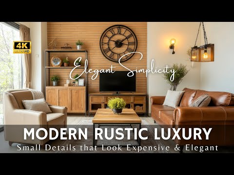 Видео: Современные дома в загородном стиле класса люкс: небольшие детали, которые выглядят дорого и элег...