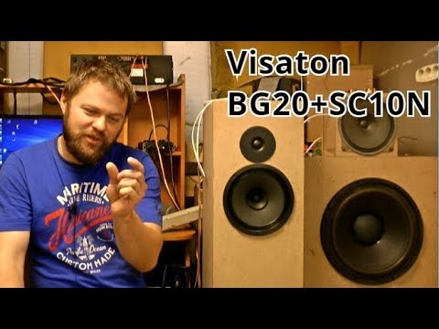 Видео: Схема фильтра для динамиков VISATON BG20+SC10 / резистор или делитель / полярность для ВЧ