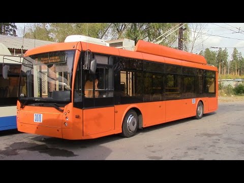 Видео: Тролза Мегаполис №3070 г  Тольятти