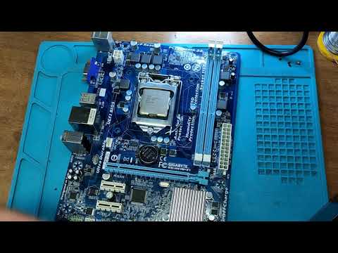 Видео: Материнская плата GA-H61M-S1 rev 4.0 - некорректно работают USB порты