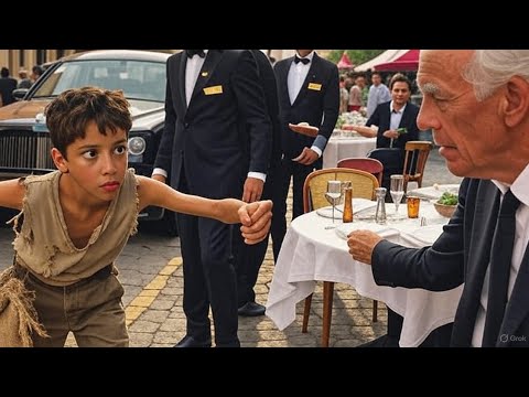 Видео: Нищий мальчик произнес: "Не ешь это! " Миллиардер не послушал бы, если бы не увидел это сам!