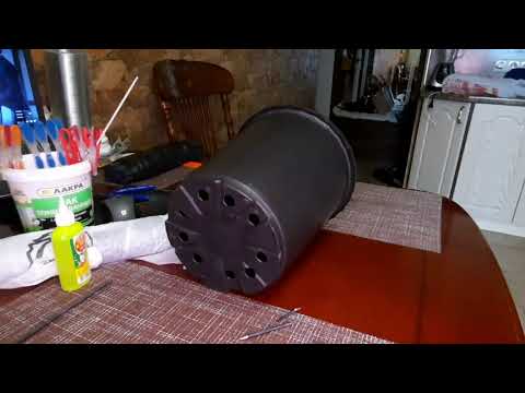 Видео: МК. Как закрепить стойки без участия плетёного донышка.