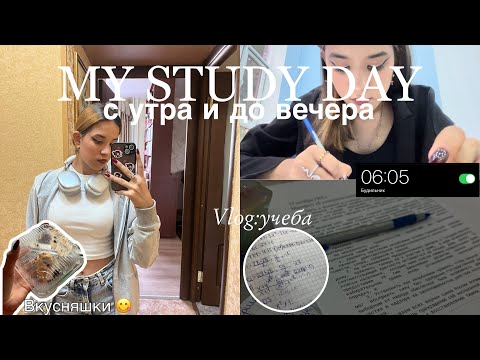 Видео: МОЙ УЧЕБНЫЙ ДЕНЬ с 6 УТРА : vlog , колледж , много учебы 📚