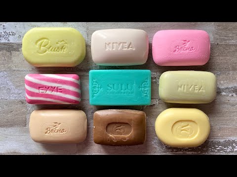Видео: ASMR Soap cutting | Soap Carving|Резка мыла