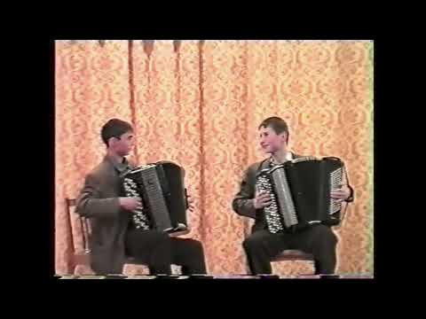 Видео: Виктор Гридин "Рассыпуха" - исполняет дуэт баянистов Еникеев Марсель и Киряков Егор