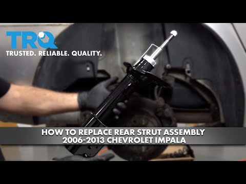 Видео: Как заменить заднюю стойку в сборе на Chevrolet Impala 2006-2013