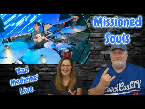 Видео: Реакция на Missioned Souls — «Bad Medicine» вживую (кавер Bon Jovi)
